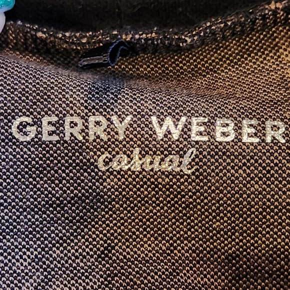 NWOT Gerry Weber Causals Knit Turtleneck Sweater Size 6 Colors Black Tan - Picture 7 of 11